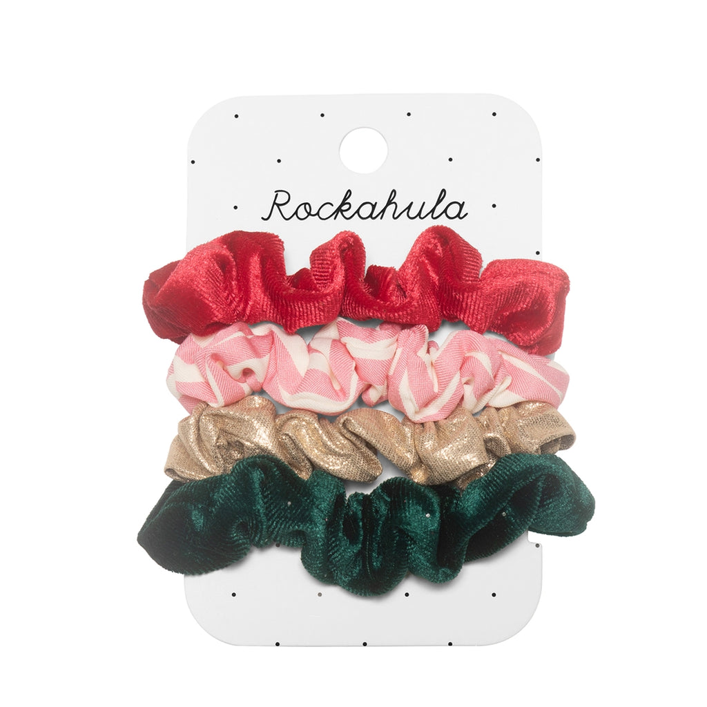 JOLLY CHRISTMAS SCRUNCHIE SET
