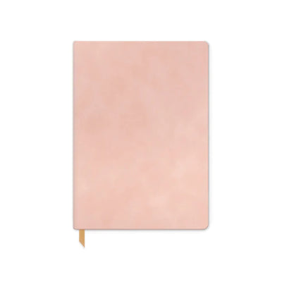 VEGAN SUEDE JOURNAL - DUSTY BLUSH