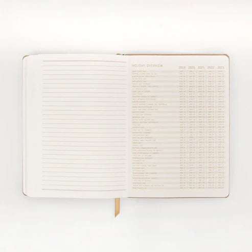 VEGAN SUEDE JOURNAL - MUSHROOM
