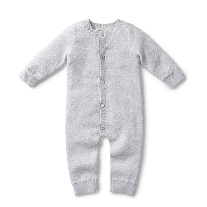 Jacquard Sweater Romper