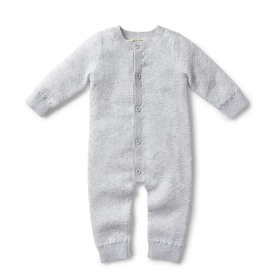 Jacquard Sweater Romper