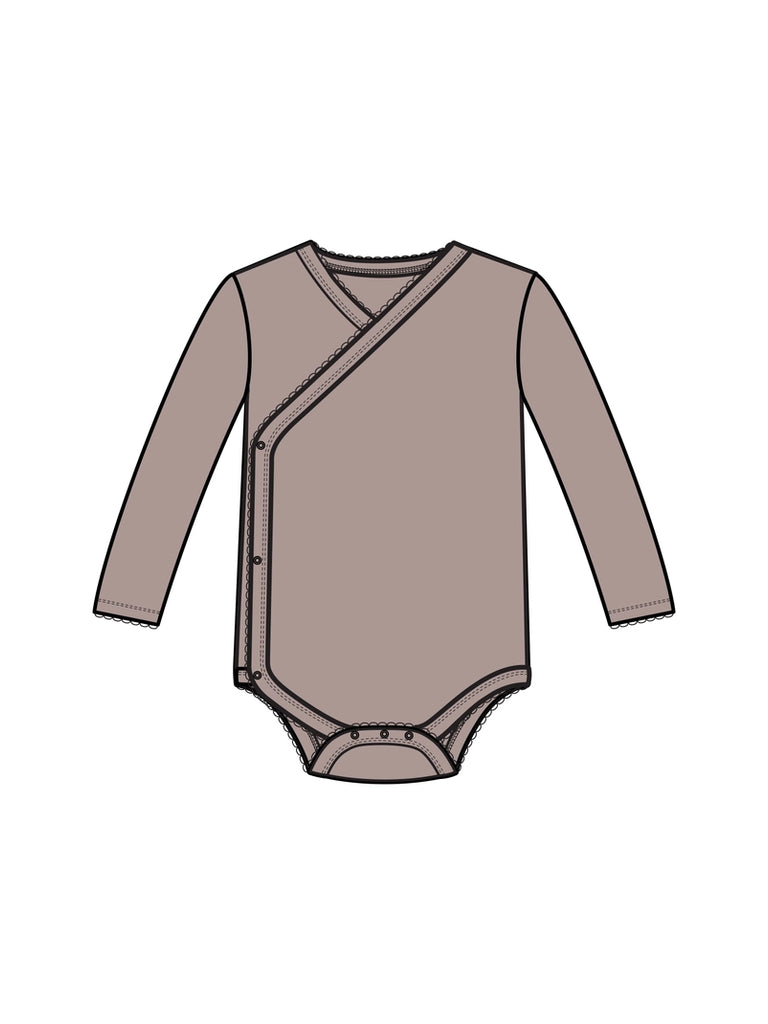 Hilda Pointelle Kimono Bodysuit