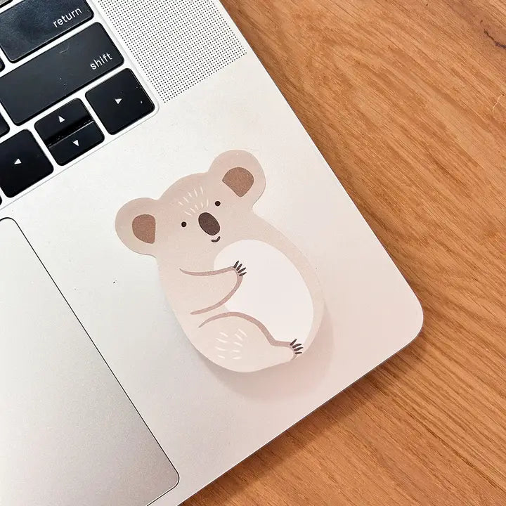 KOALA DIE CUT SINGLE STICKY NOTES