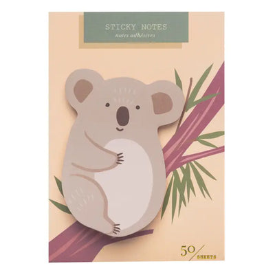 KOALA DIE CUT SINGLE STICKY NOTES