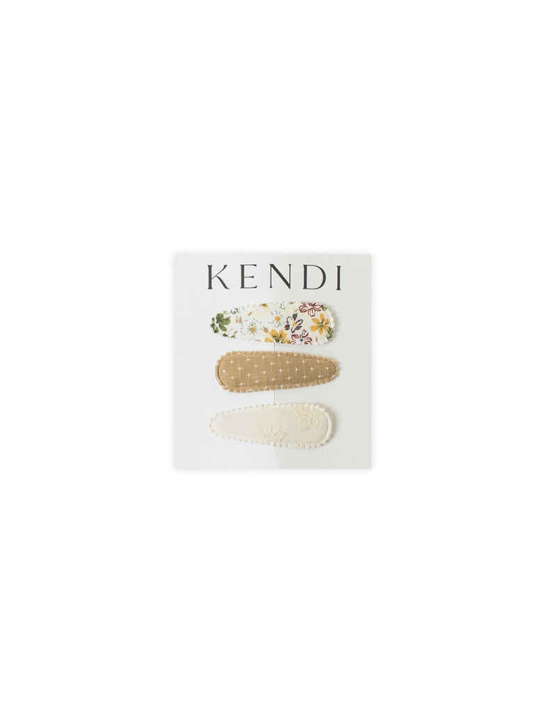 Kendi Baby Hair Clips 3 Pack