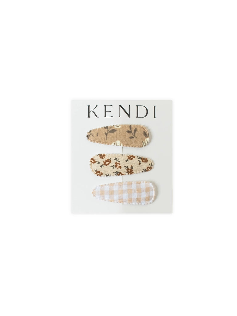 Kendi Baby Hair Clips 3 Pack