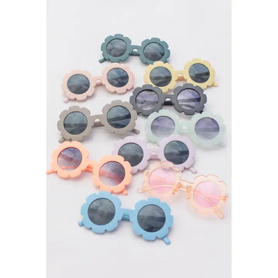 Kids Toddler Flower Sunglasses