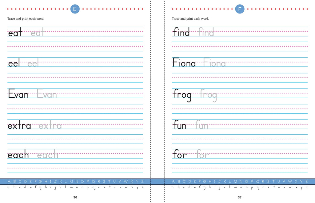 HANDWRITING: LEARN TO PRINT!