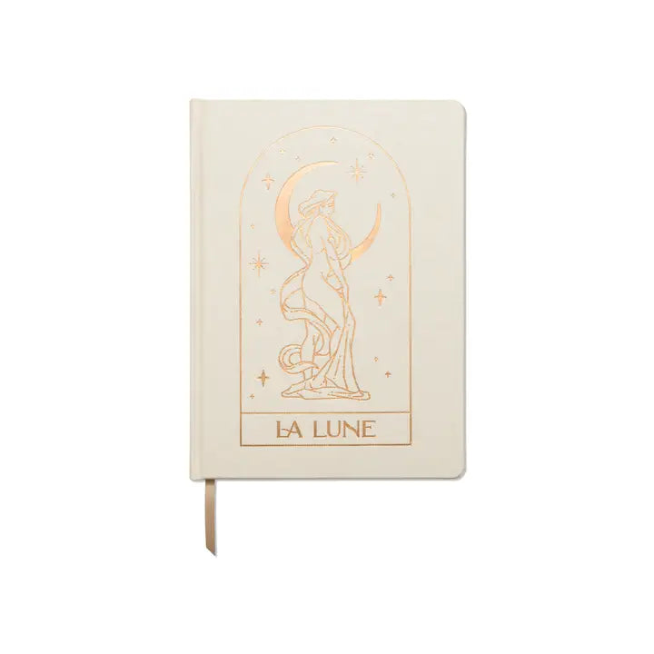 JUMBO BOOKCLOTH JOURNAL - "LA LUNE"