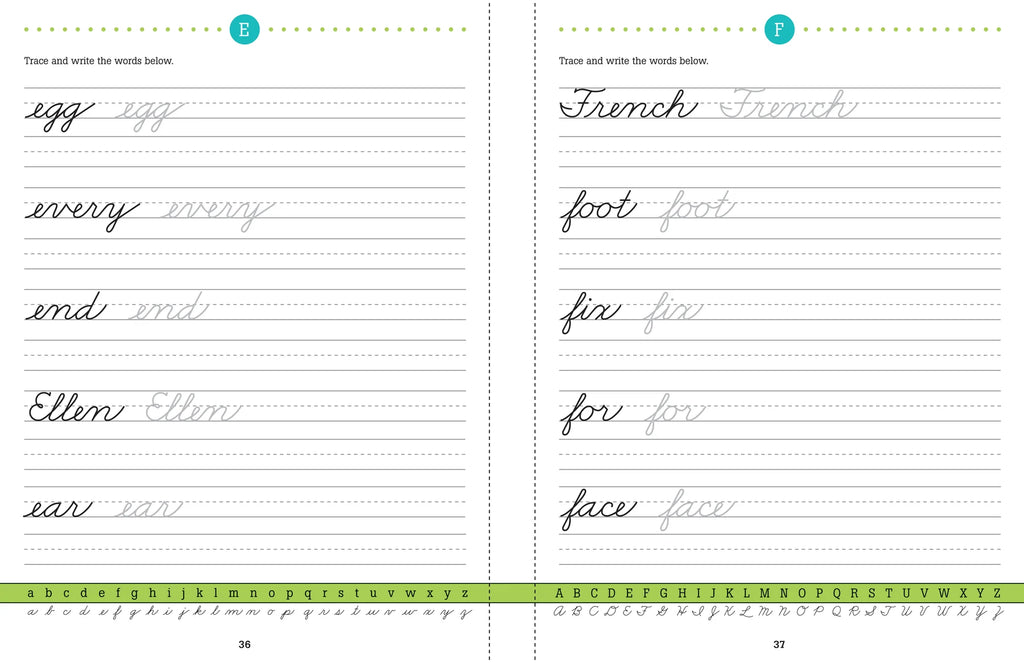 HANDWRITING: LEARN CURSIVE