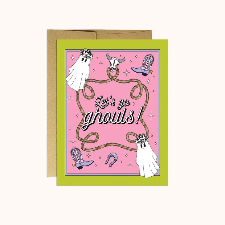 LET'S GO GOULS CARD
