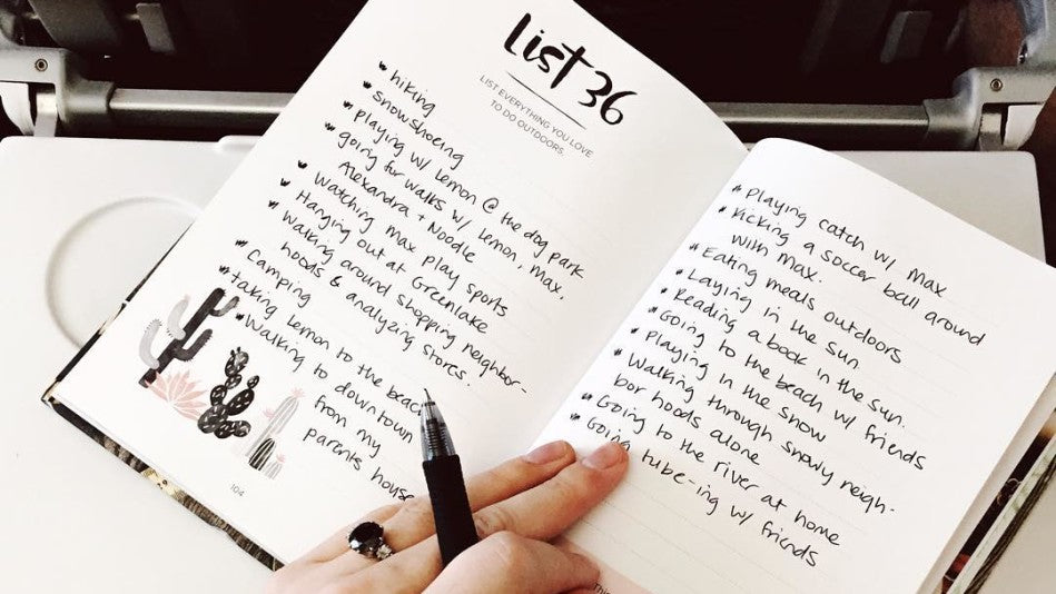 THE 52 LISTS PROJECT JOURNAL