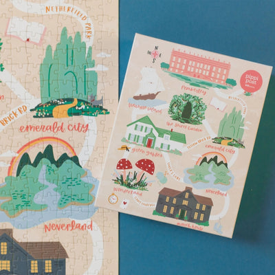 LITERARY LOCATIONS - 500 PIECE JIGSAW PUZZLE