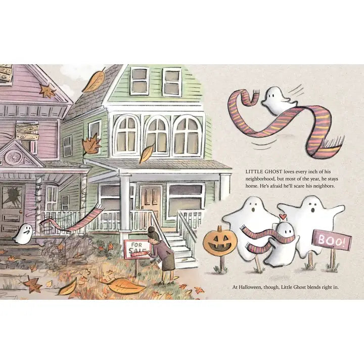 LITTLE GHOST MAKES A FRIEND BY MAGGIE EDKINS WILLIS | CHILDRENS BOOK