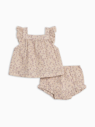 Colette Muslin Tank and Bloomer Set