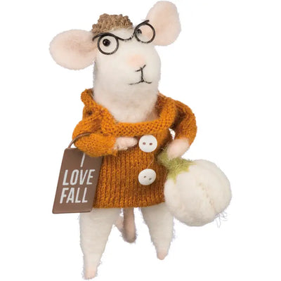 LOVE FALL MOUSE CRITTER