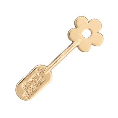 Lip Scrub Gold Daisy Spatula - Poppy & Pout