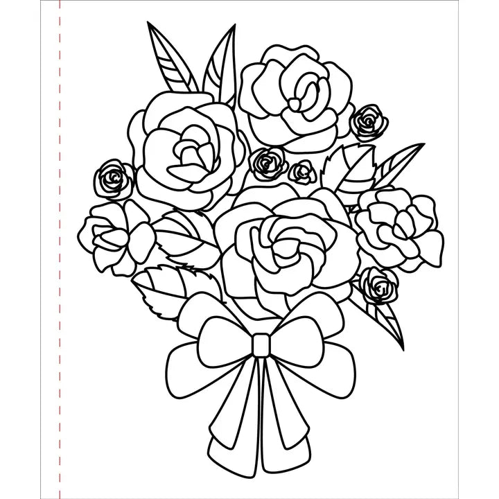 Large Print Coloring Book - Home Sweet Home