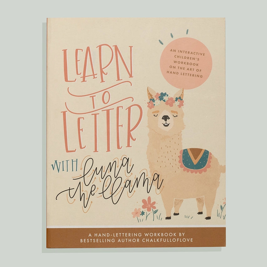 LEARN TO LETTER WITH LUNA THE LLAMA