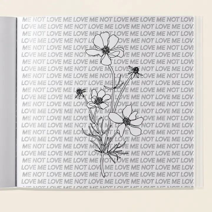 LOVE IN BLOOM - COLORING BOOK