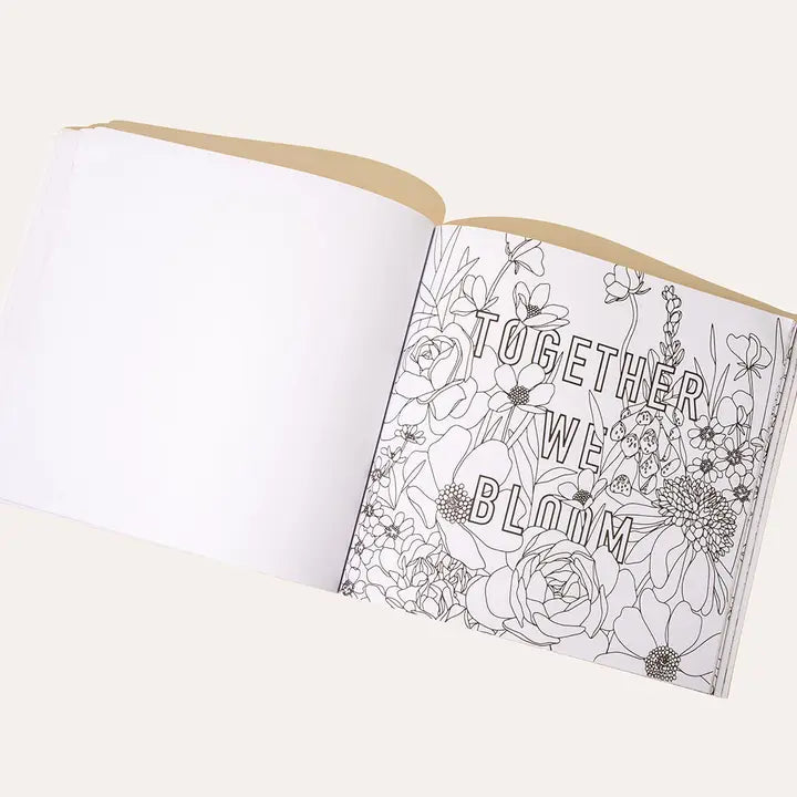 LOVE IN BLOOM - COLORING BOOK