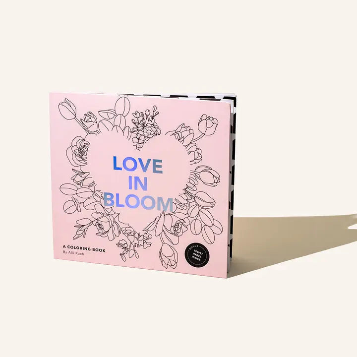 LOVE IN BLOOM - COLORING BOOK