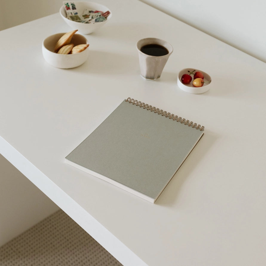 Lined Notebook - Light Sage
