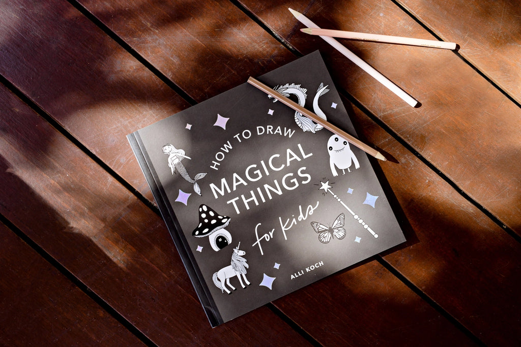 HOW TO DRAW MAGICAL THINGS FOR KIDS (UNICORNS, DRAGONS, AND MORE)