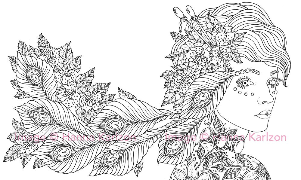MAGICAL DAWN COLORING BOOK