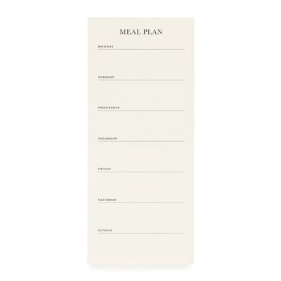 MAGNETIC NOTEPAD, MEAL PLAN