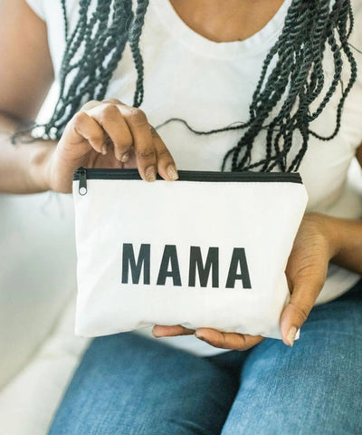 Mama Pouch | Stylish Organizer Canvas Bag For Moms