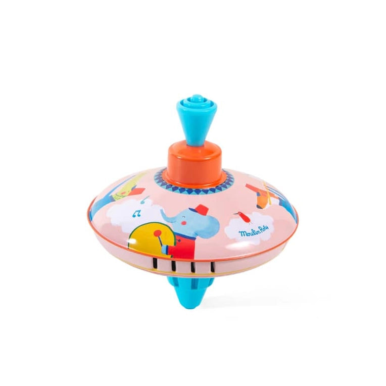 MARCHING BAND SPINNING TOP (SMALL) - METAL TOY
