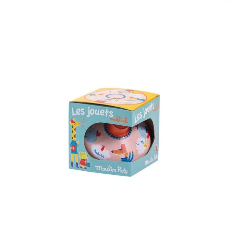 MARCHING BAND SPINNING TOP (SMALL) - METAL TOY