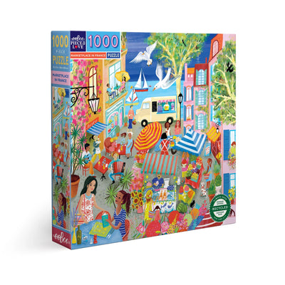 MARKETPLACE IN FRANCE 1000PC PUZZLE