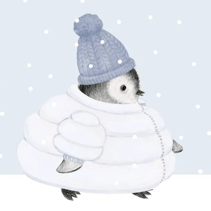 MARSHMALLOW WORLD PENGUIN - GREETING CARD