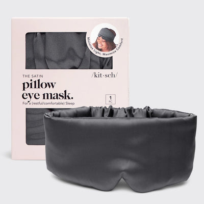 THE PILLOW EYE MASK - CHARCOAL