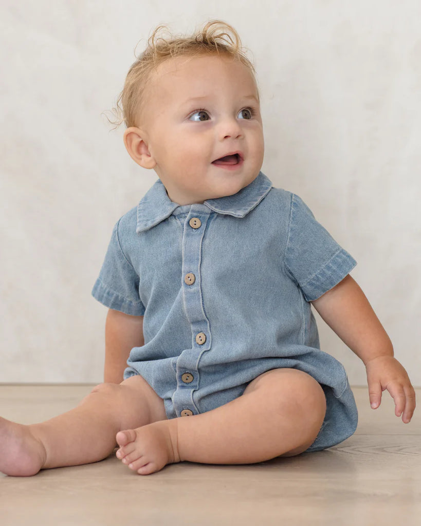 Matteo Romper, Chambray