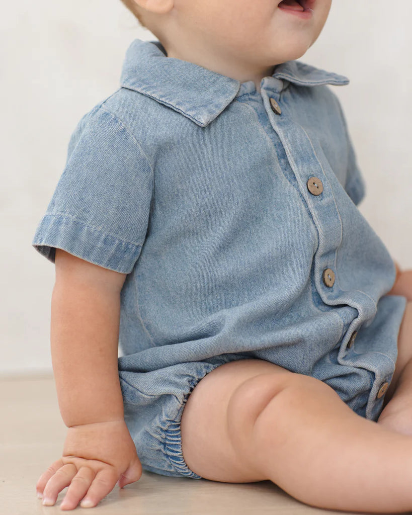 Matteo Romper, Chambray
