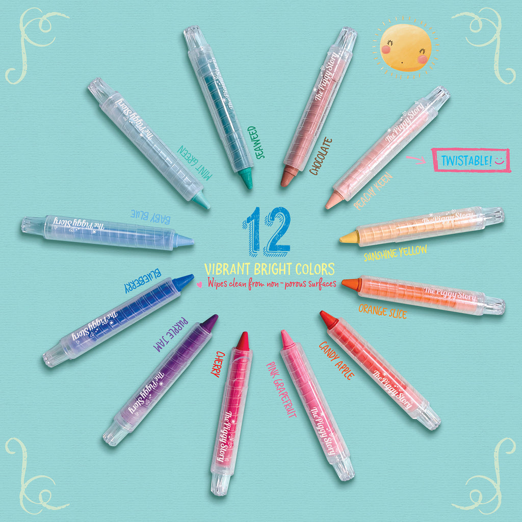 COLOR EVERYWHERE CHALK CRAYONS - MAGICAL MERMAIDS