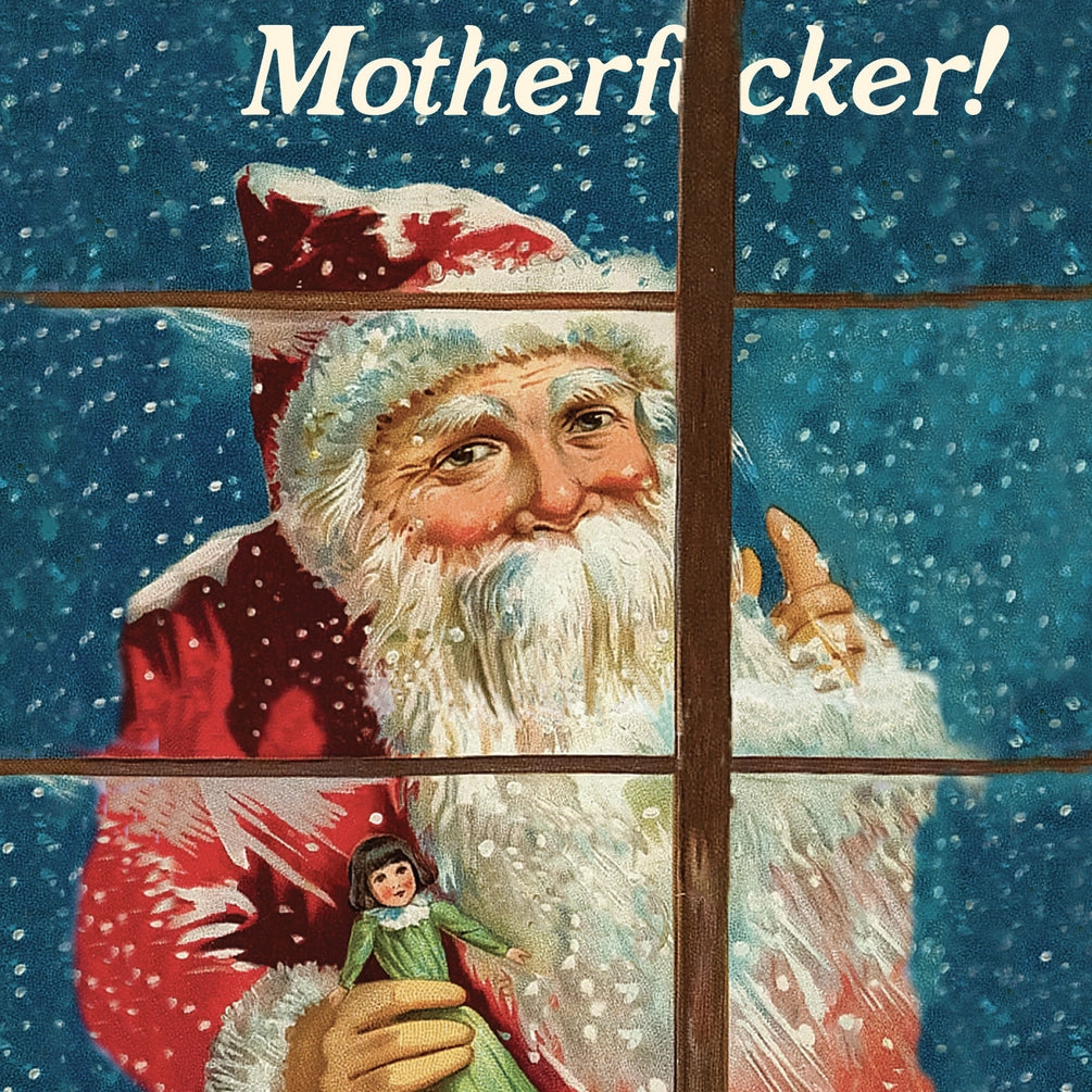 I See You Mf@! Christmas Card