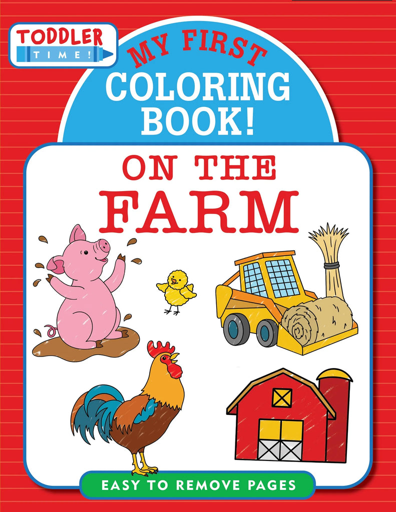 MY FIRST COLORING BOOK!