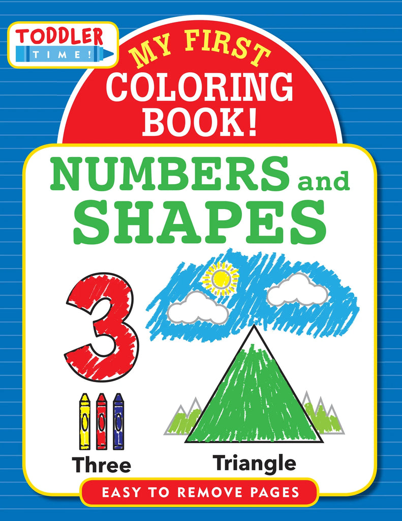 MY FIRST COLORING BOOK!