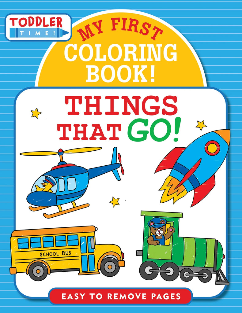 MY FIRST COLORING BOOK!
