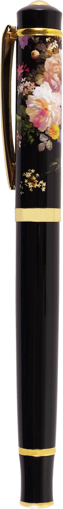 MIDNIGHT FLORAL FOUNTAIN PEN
