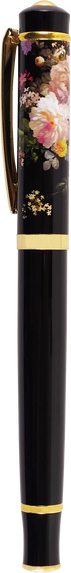 MIDNIGHT FLORAL FOUNTAIN PEN