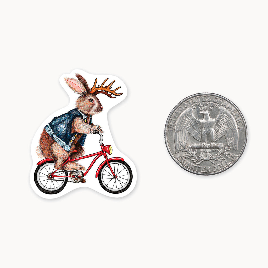 Bike A Lope - 1.5" Vinyl Sticker