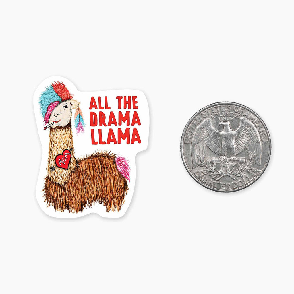 Drama Lama - 1.5" Vinyl Sticker