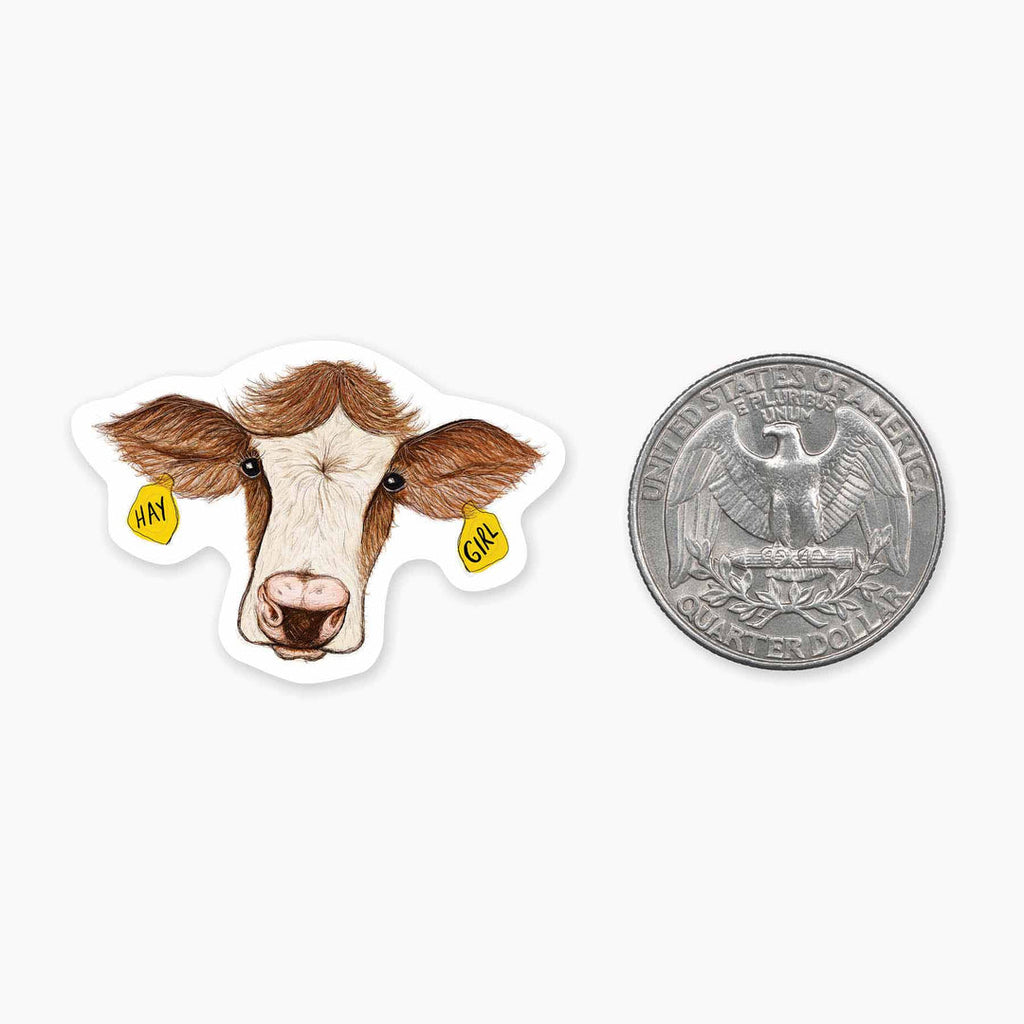 Hay Girl - 1.5" Vinyl Sticker