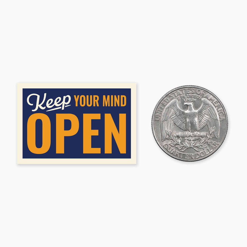 Open Mind - 1.5" Vinyl Sticker