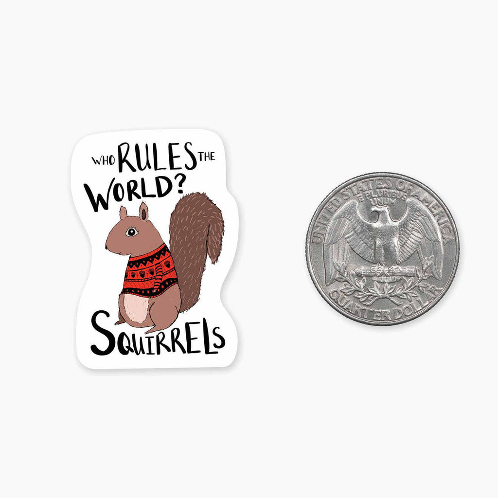 Squirrels - 1.5" Vinyl Sticker